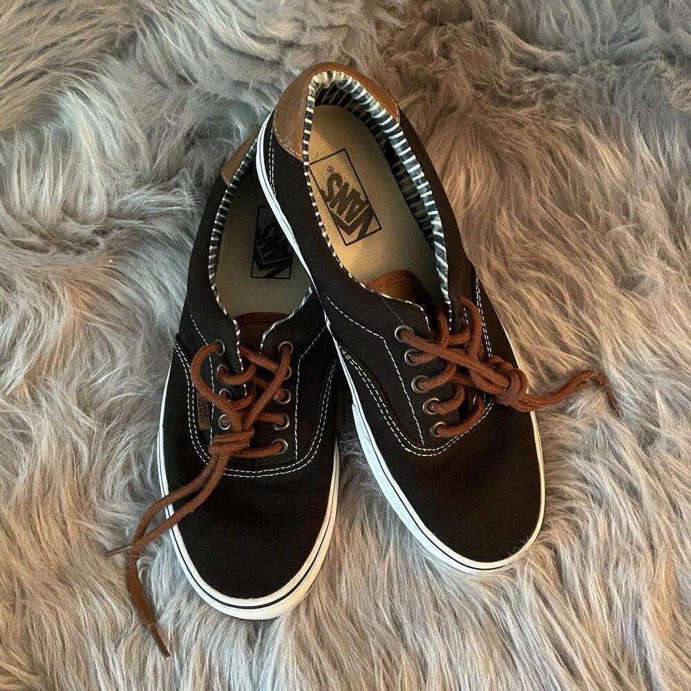 VANS Black Brown Women’s 9.5/Mens 8 Style 721356
